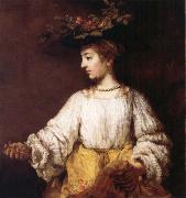 Rembrandt, Flora